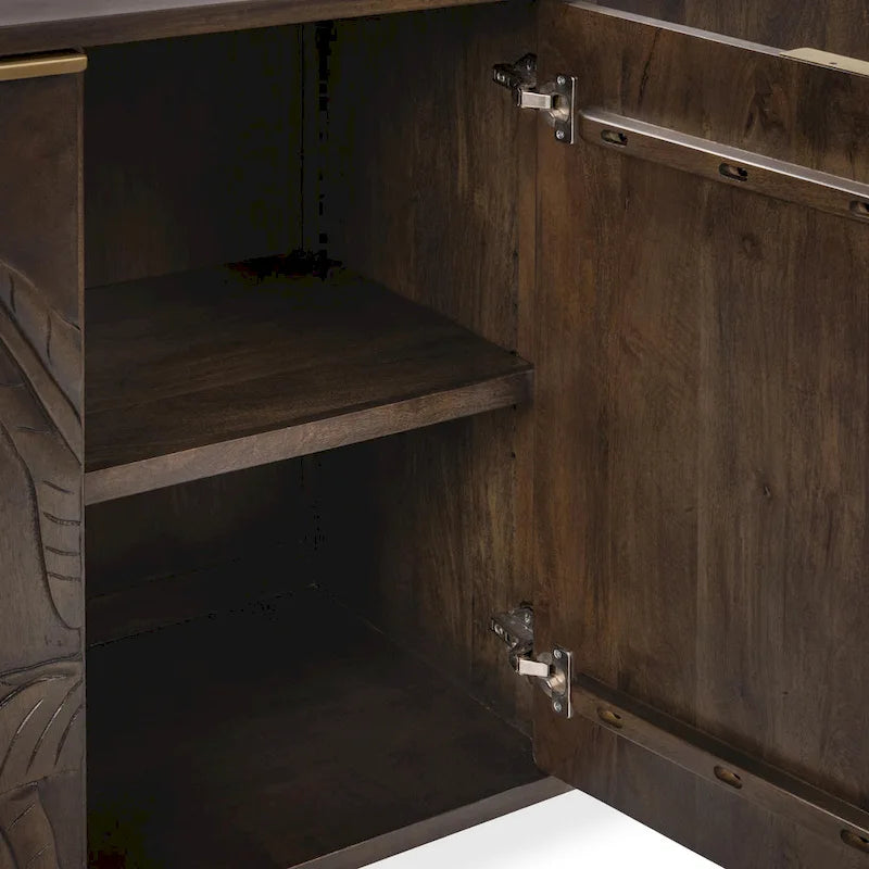 Classic Home Ledro 82  Solid Wood Sideboard