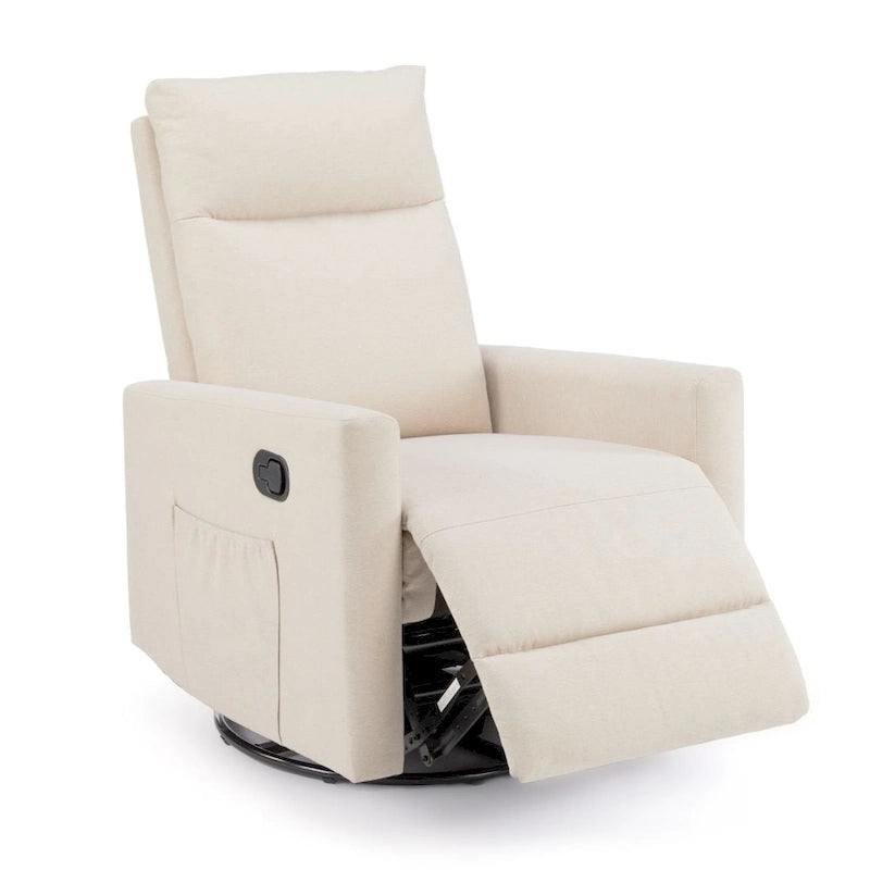 Manual Recliner Chair Winback Fabric Single Sofa