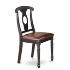 East West Furniture Dining Set Contains a Rectangle Table and Dining Chairs with a Bench (Chair Seat Type Options)