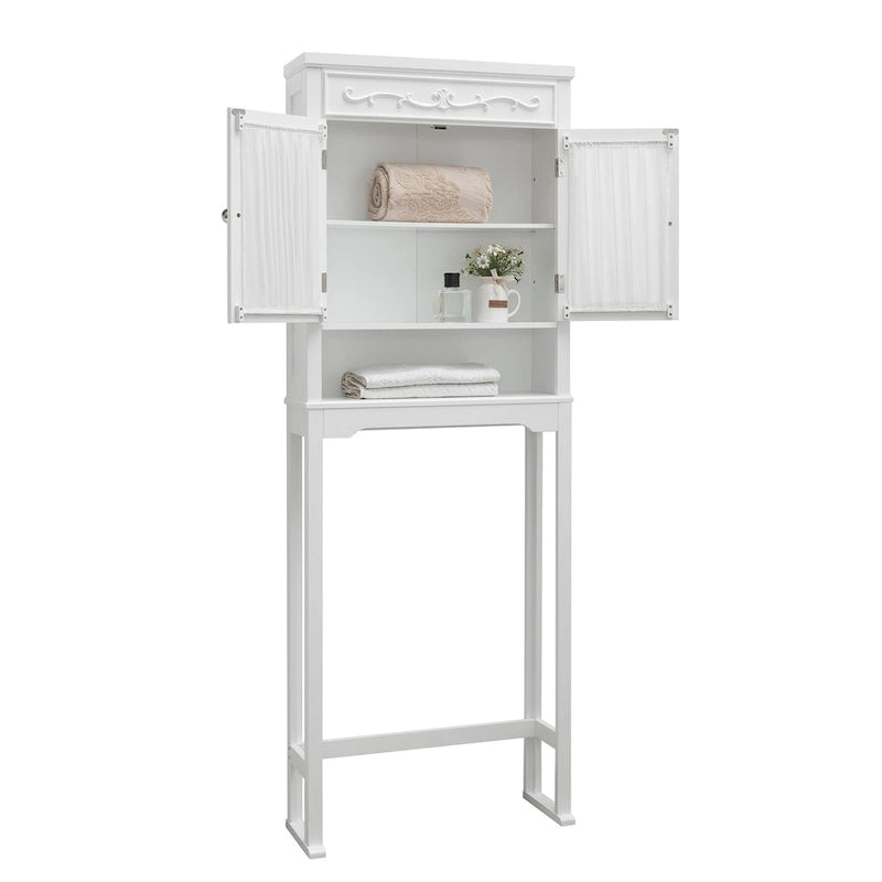 Teamson Home Lisbon Wooden Over-the-Toilet Space Saver